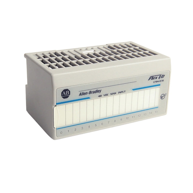 Allen-Bradley 1794-IC16, 48V DC, 16 inputs, DIN rail compatible