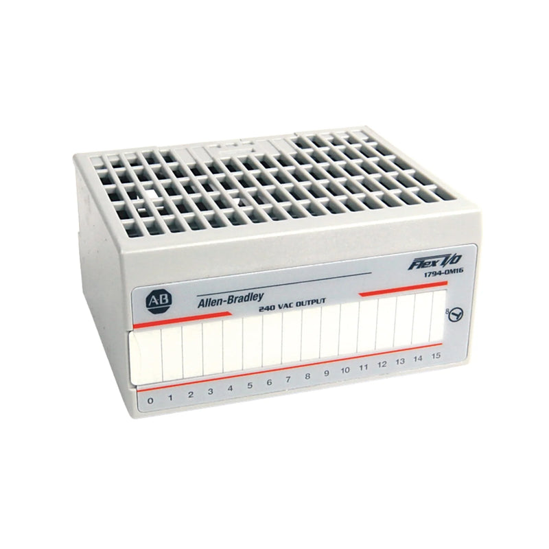 Allen-Bradley 1794-OM16 module, 16 channels at 220V AC for industrial control systems