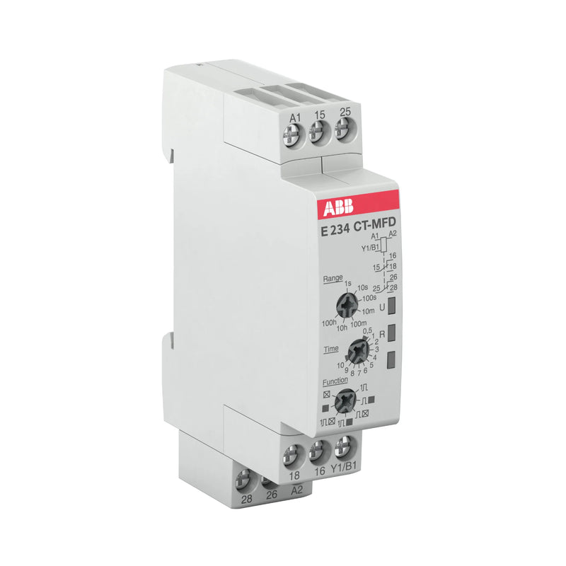 ABB relay ensures motor safety and performance, designed for durability in industrial environments, reducing system failures.