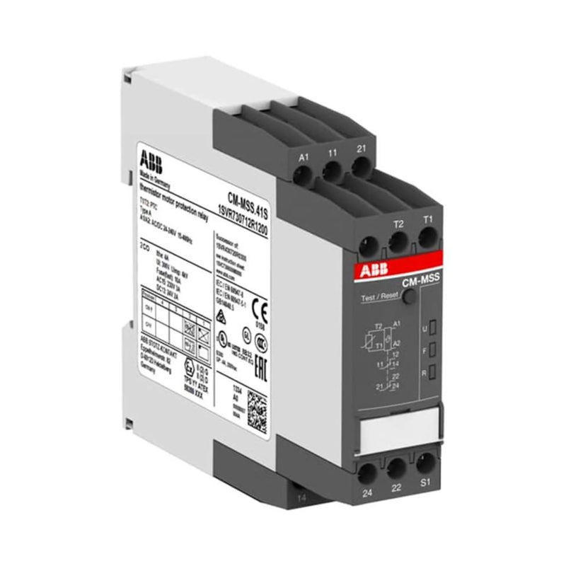 Compact ABB contactor model 1SVR730712R1200 for reliable industrial circuit control and high switching capacity.