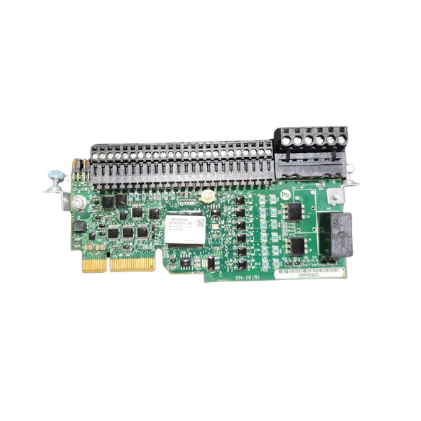 Allen-Bradley 24V module for PowerFlex 750 with digital, analog I/O, improving device integration.