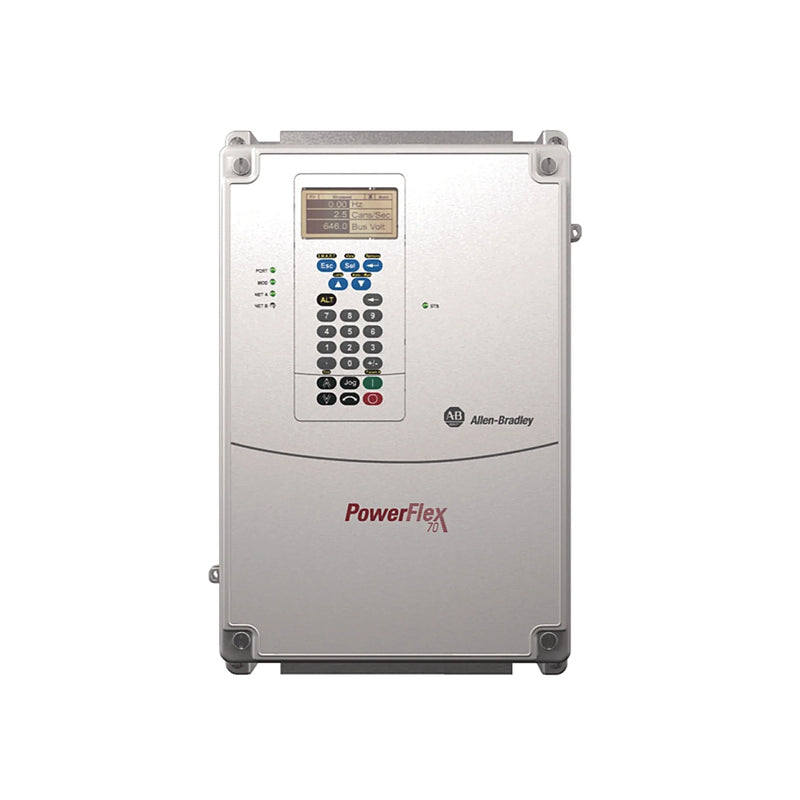 Allen-Bradley PowerFlex 70 AC drive 240V 7.5HP ND 5HP HD with IP66 and LCD