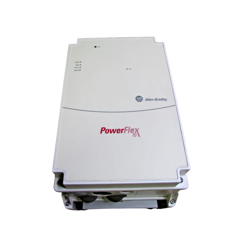 Allen-Bradley PowerFlex 70 model 20AB028C0AYNANC0, 240V, 28A, 10HP ND, IP66 casing