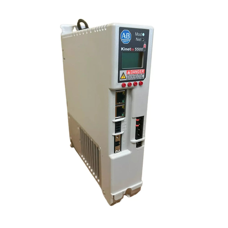 Powerful Allen-Bradley Kinetix 5500 Servo Drive, ideal for automation with advanced safety and Ethernet/IP features.