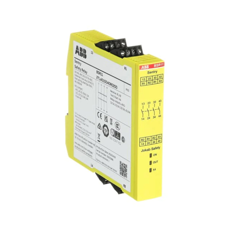 ABB 2TLA010040R0200 control and protection relay fits industrial electrical systems, ensuring safety and reliability.