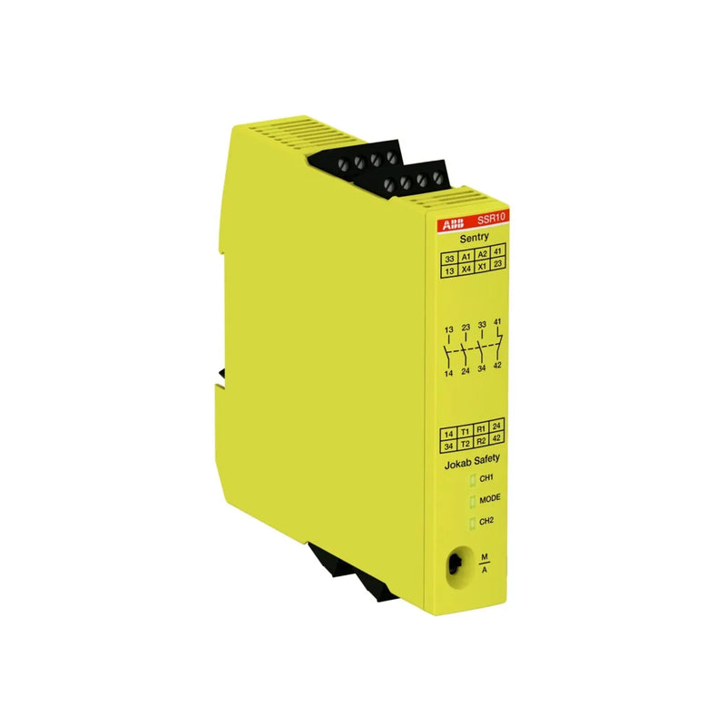 Compact high-performance safety relay for effective monitoring and control in industrial automation environments