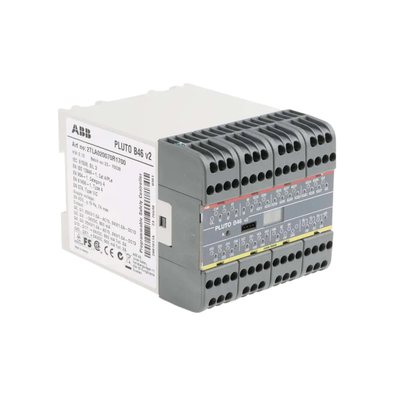 Auxiliary contact designed for ABB circuit breakers, enhances remote signaling and control capabilities.