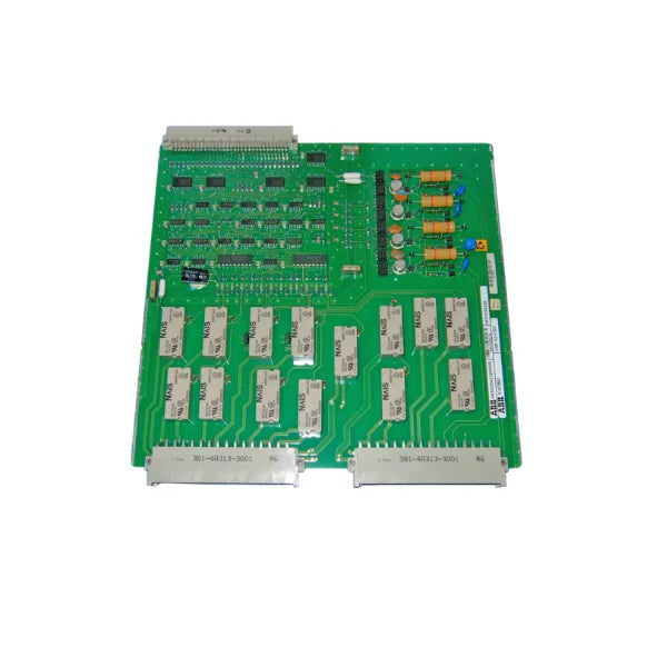 Detailed view of ABB HESG324216R0003 HESG324229 316DB62 circuit board, showcasing its refurbished quality and design.