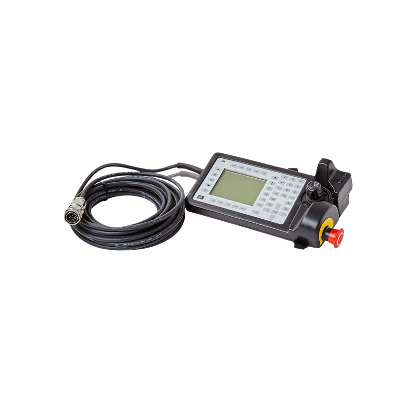 ABB 3HNE00313-1 FlexPendant for IRC5 with color display and ergonomic design.