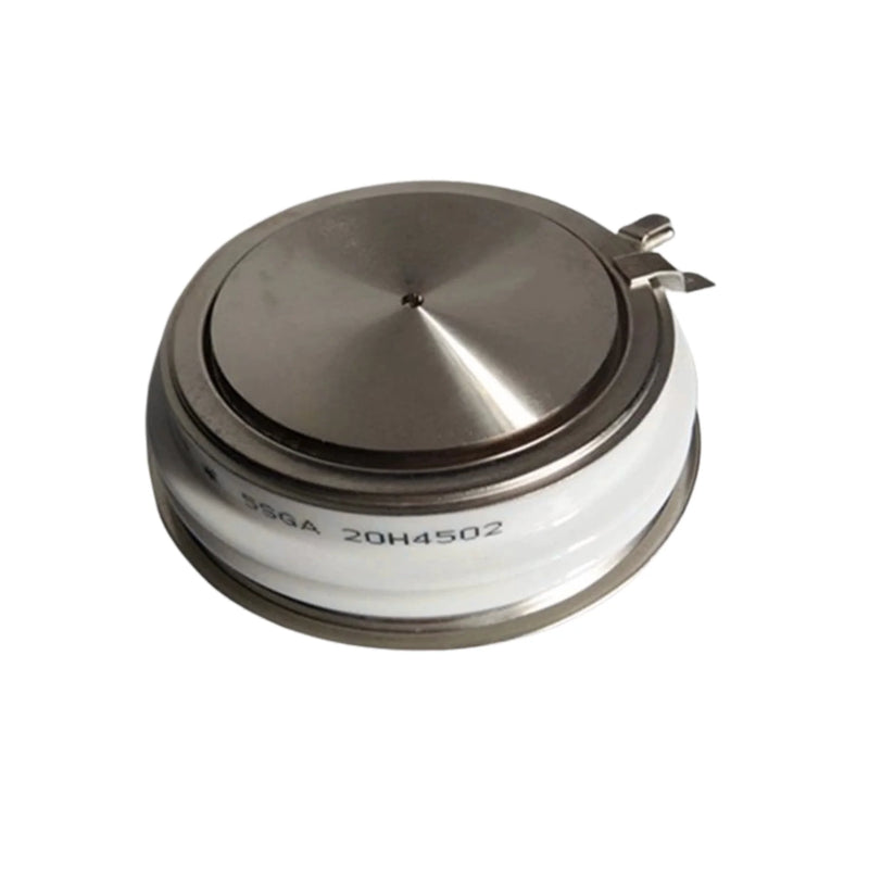 High-power ABB 5SGA20H4502 GTO thyristor 2000A, 4500V for industrial applications.