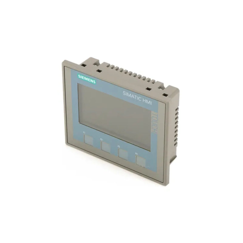 Siemens 6AV2123-2DB03-0AX0 automation control panel with 6-inch HMI touch interface.