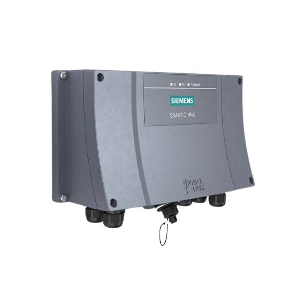 12-inch Siemens HMI TP1200 Comfort Panel with multi-touch and PROFINET for seamless industrial automation.