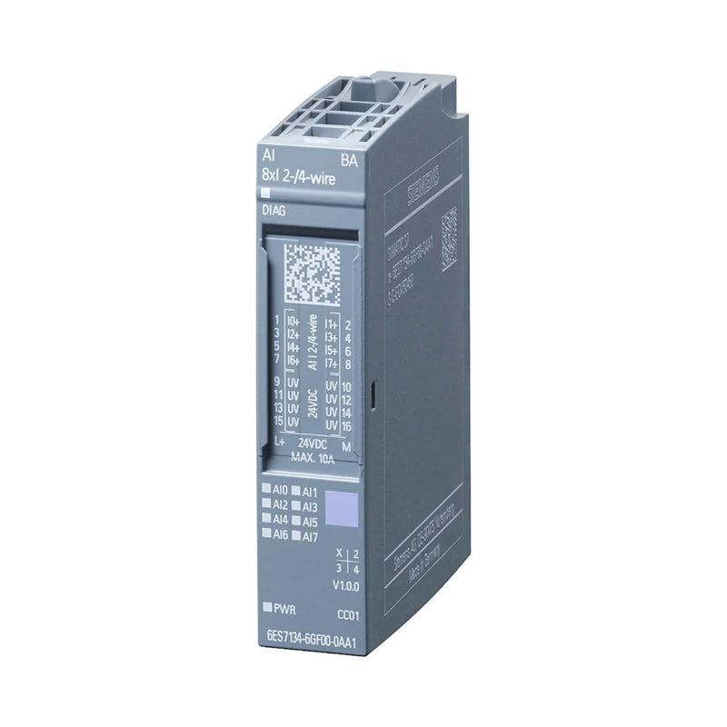 Siemens analog module 6ES7134-6GF00-0AA1 ensures precise control in ET 200SP systems.