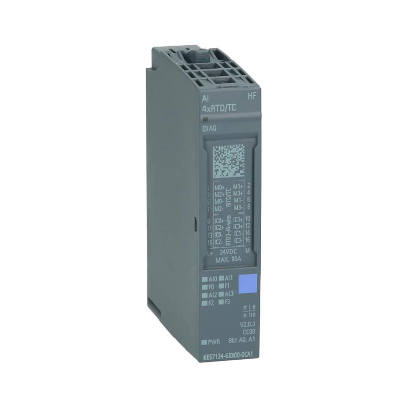Siemens 6ES7134-6JD00-0CA1 output module for SIMATIC S7-1300 systems.