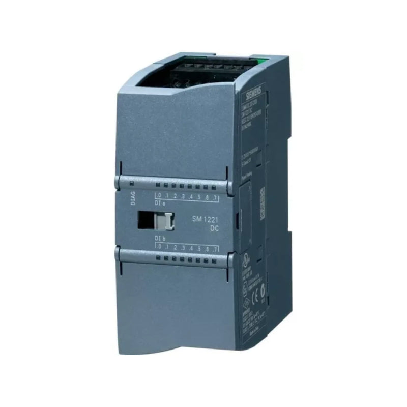 Siemens 6ES7221-1BH32-0XB0 input module for S7-1200, 16-channel, 24V DC.