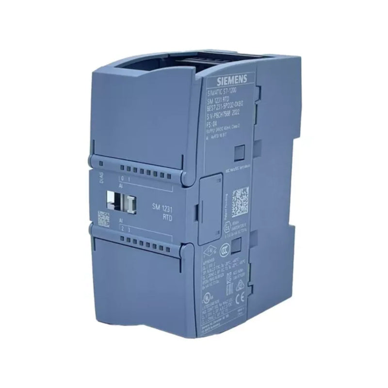 Siemens 6ES7231-5PD32-0XB0 analog input module for SIMATIC S7-1200 PLC.