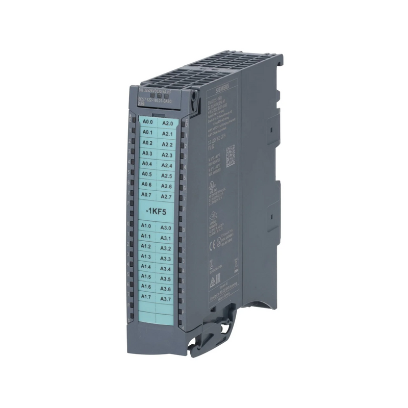 Siemens SIMATIC S7-1500 Output Module with 32 digital outputs and robust 24V DC capacity.