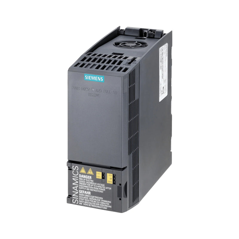 Siemens 6SL3210-1KE13-2UF2 is a compact, efficient SINAMICS G120C frequency converter for industrial motor control.