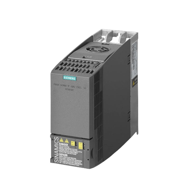 Siemens 6SL3210-1KE14-3AF2 unit offers efficient motor control for industrial automation systems.