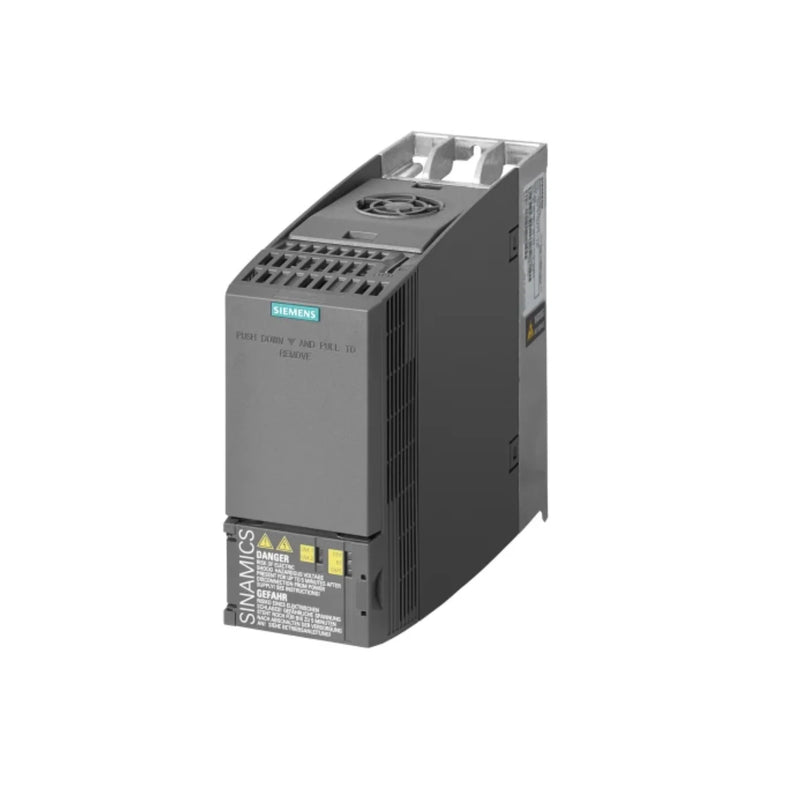 Siemens SINAMICS G120 PM240-2 module for efficient industrial motor control and energy saving in automation.