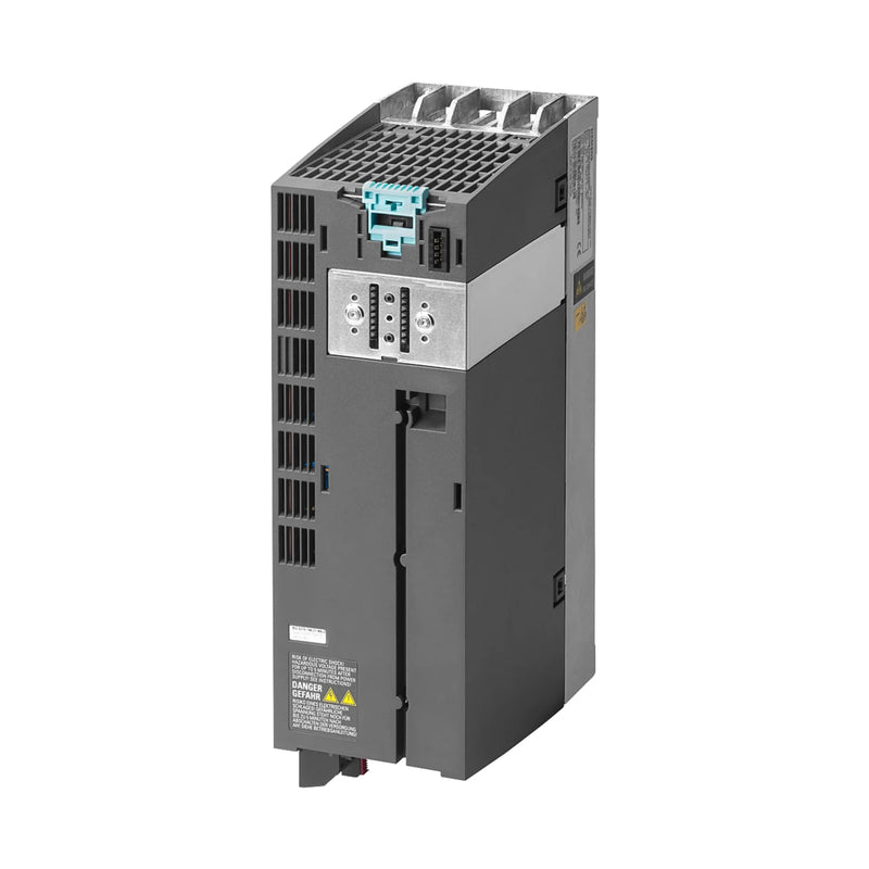 Siemens 6SL3210-1PB13-0AL0 for motor control, offering compact design and 0.75 kW power for industrial use.