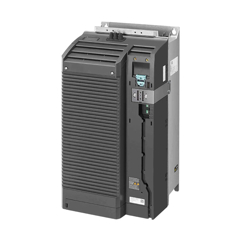Compact Siemens inverter model 6SL3210-1PE31-1AL0 with 11 kW, 400 V, featuring PROFINET and STO for motor control.