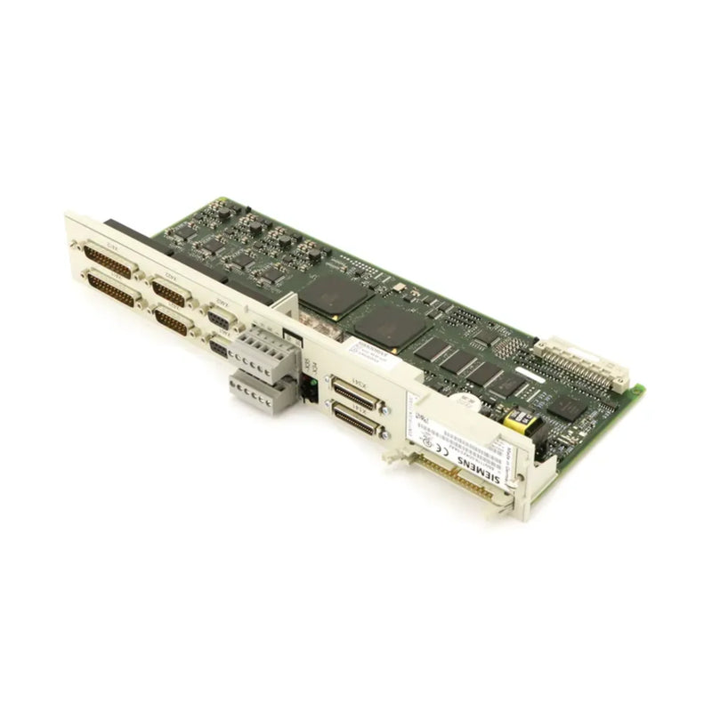 Siemens 6SN1118-0DK23-0AA2 control module for spindle and servo motor management.