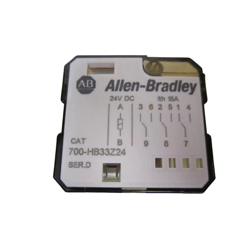 Allen-Bradley 700-HB33Z24 relay, perfect for control systems, supports industrial environments reliably.