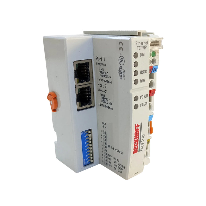 Beckhoff BK9100 bus coupler with Ethernet TCP/IP for EtherCAT terminals