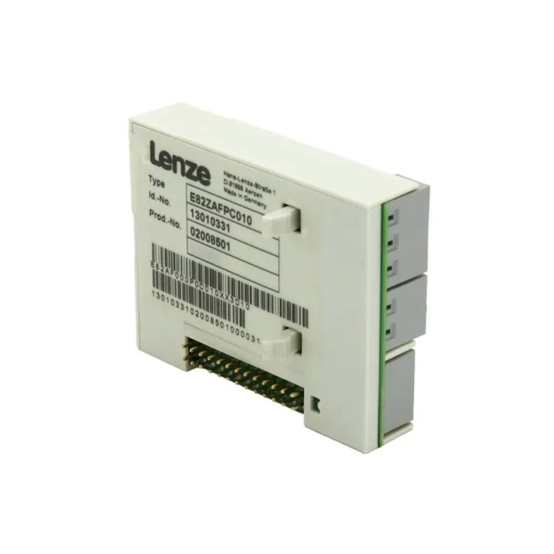 Compact Lenze E82ZAFPC010 PROFIBUS module ideal for efficient industrial communication with 9-pin Sub-D connector.