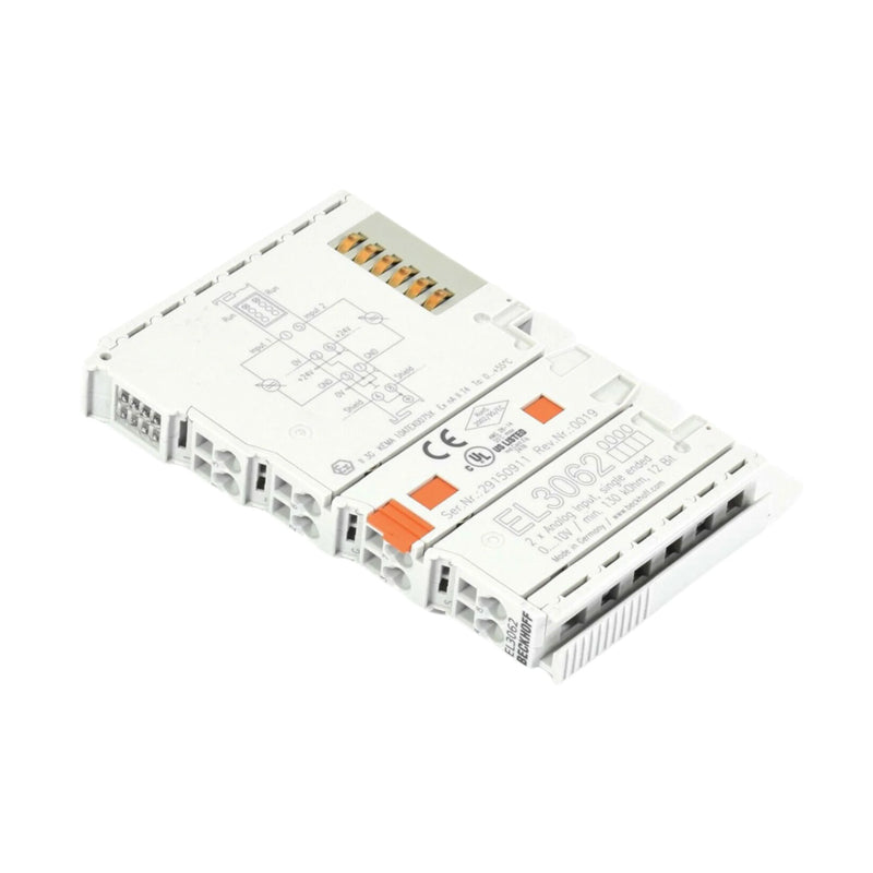 Beckhoff EL3062 EtherCAT, 2-channel input, 0-10 V range