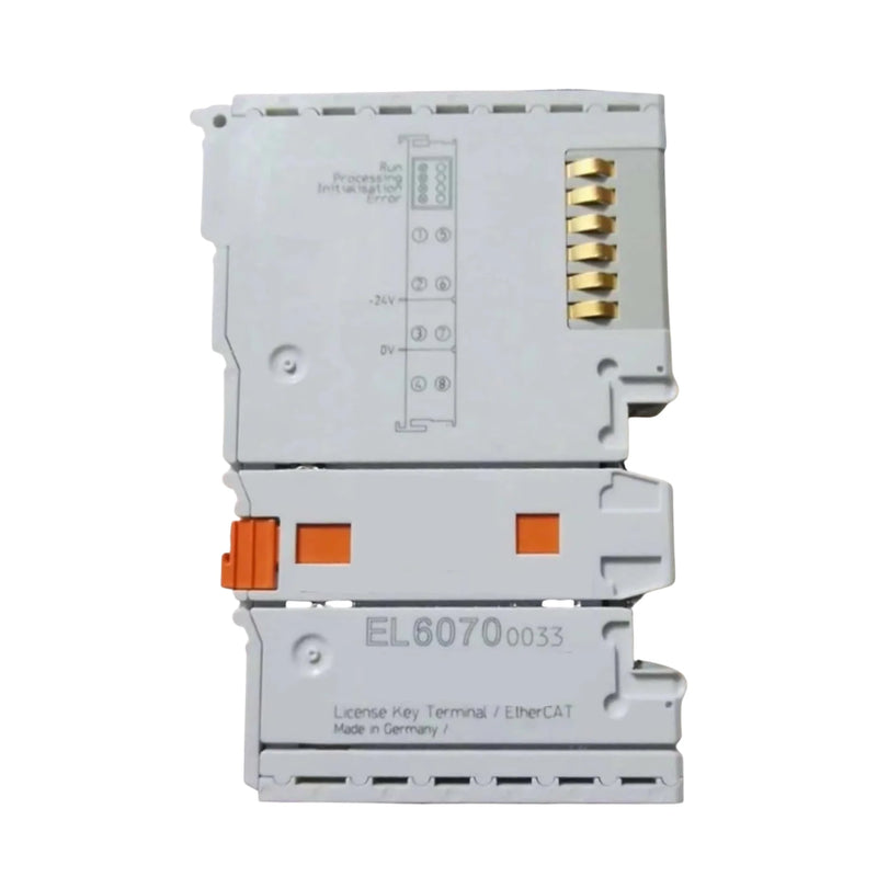 Beckhoff EL6070 terminal for TwinCAT, compact DIN-rail EtherCAT module, secure storage