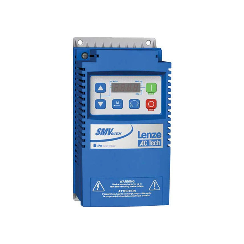Lenze ESV751N04TXB 0.75 kW VFD, compact 3-phase drive for OEM and automation in 8200 Vector series setups.
