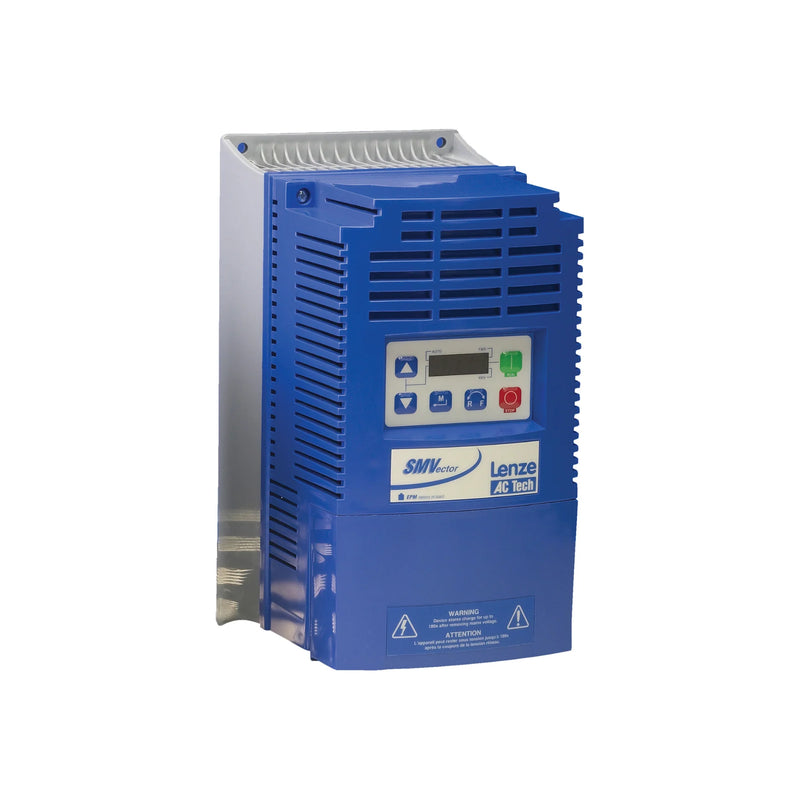 Lenze ESV752N04TXB, 0.75 kW, 480 V, NEMA 1 inverter for efficient industrial motor control.