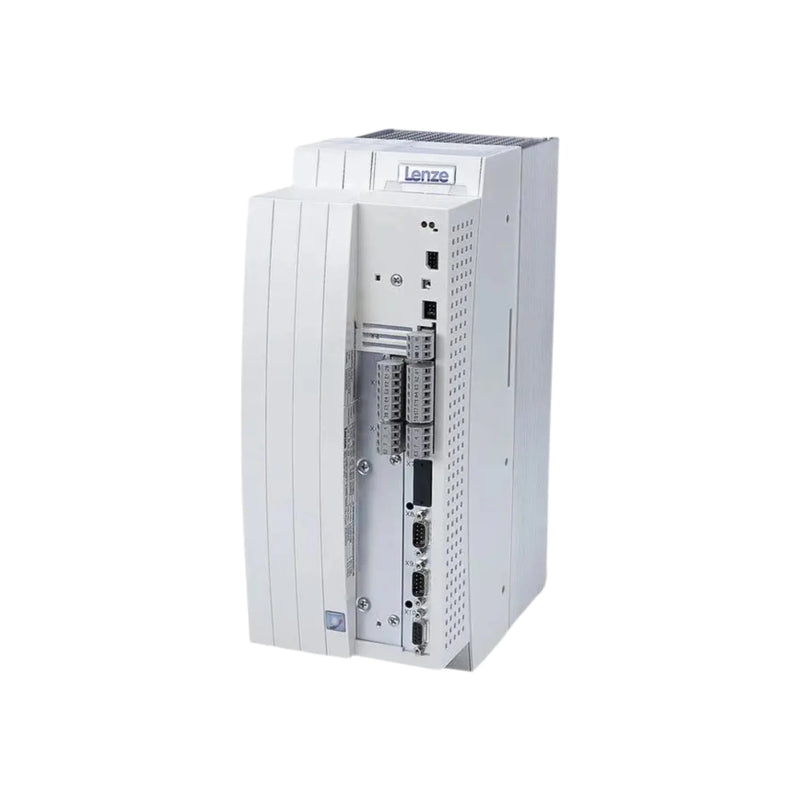 Lenze EVS9325-EPV004 servo inverter, 4 kW, 400 V, modular design for advanced automation.