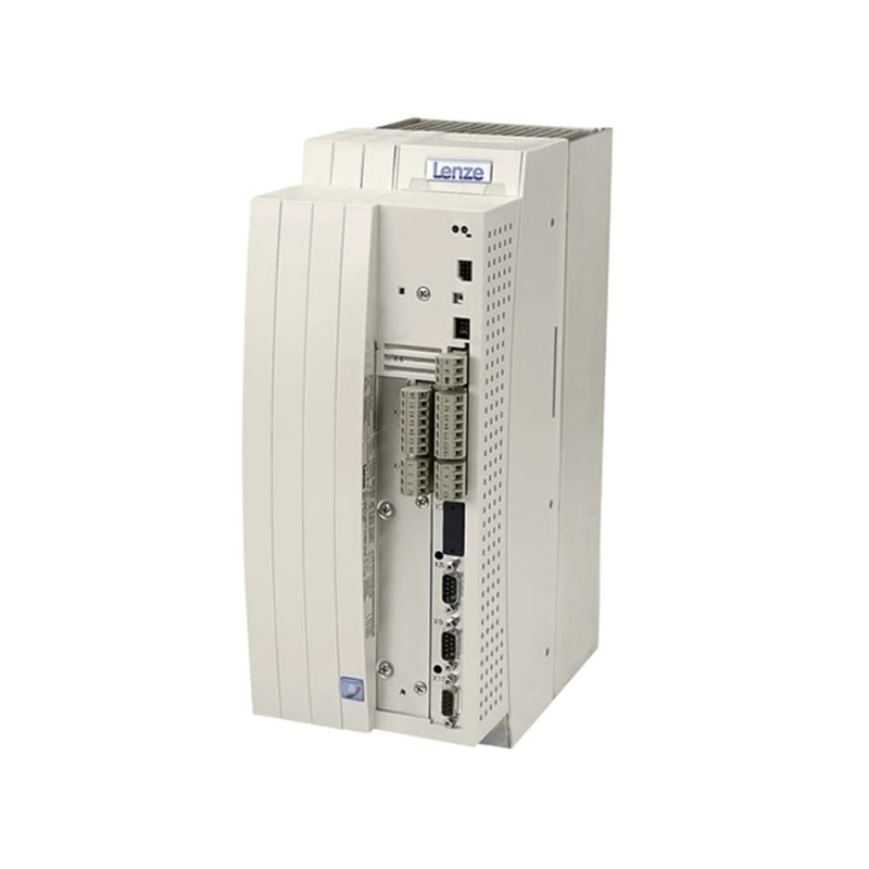 Compact and efficient Lenze EVS9325-ESV004 servo drive, 5.5 kW power, optimal for industrial motor control.