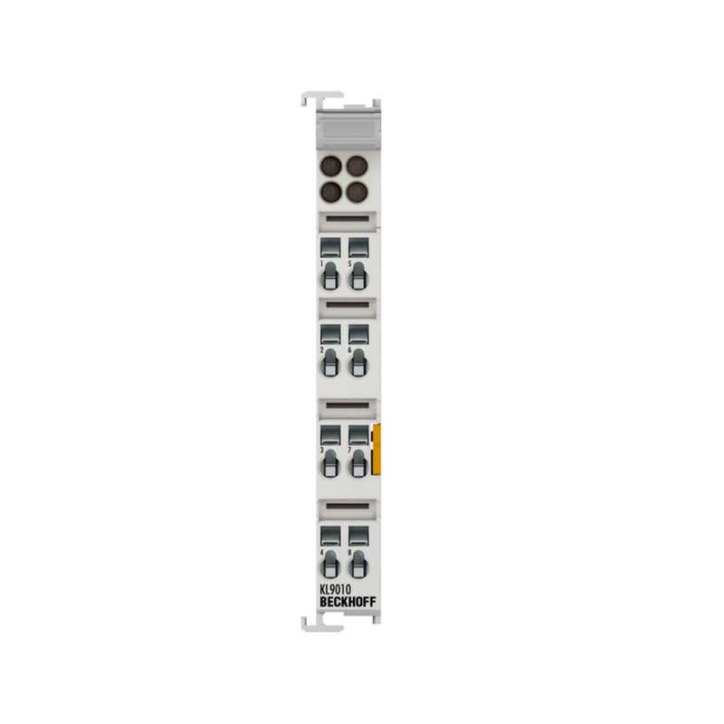 KL9010 Terminal ensures system integrity and smooth Beckhoff Bus Terminal performance.