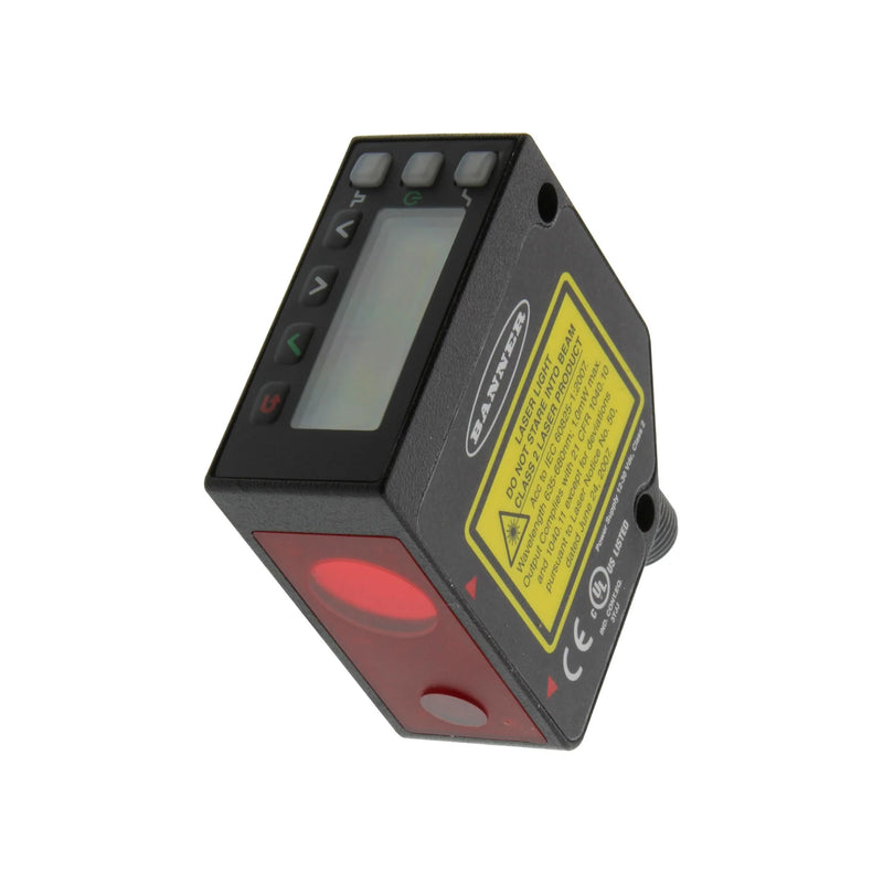 LE250IQ LED sensor with Q-Series technology and IP67 housing for precise industrial detection.