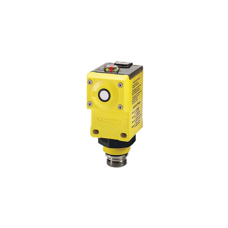 Ultrasonic sensor ensuring reliable object detection with PNP output, suitable for rugged industrial conditions.