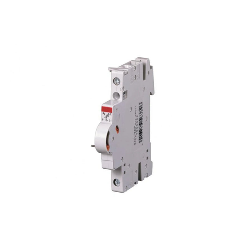 ABB S2C-H6R 1NO contact, easy snap-on installation, signaling for MCB and RCCB systems.