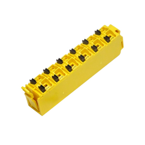 Terminal block for B&R X20 series modules, secure connections for industrial automation tasks.