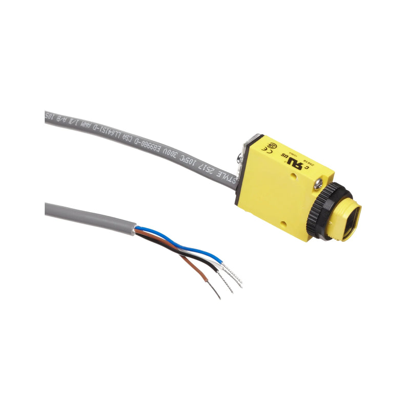 Compact Banner Mini-Beam SM312D sensor ensures precise short-range detection in industrial applications.