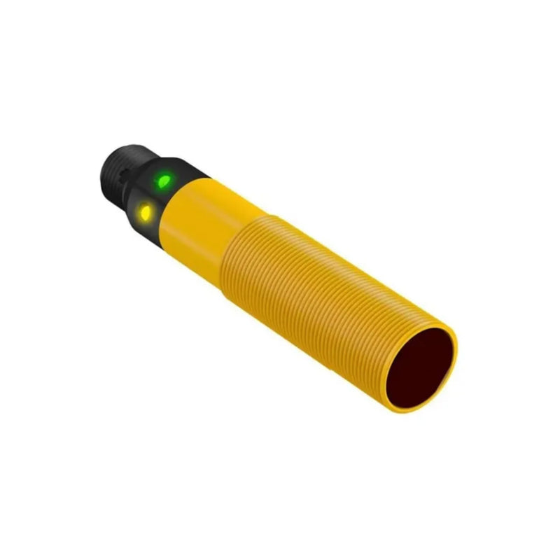 Reliable Banner S18SP6FF50Q 50 mm sensor for precise short-range industrial object detection.