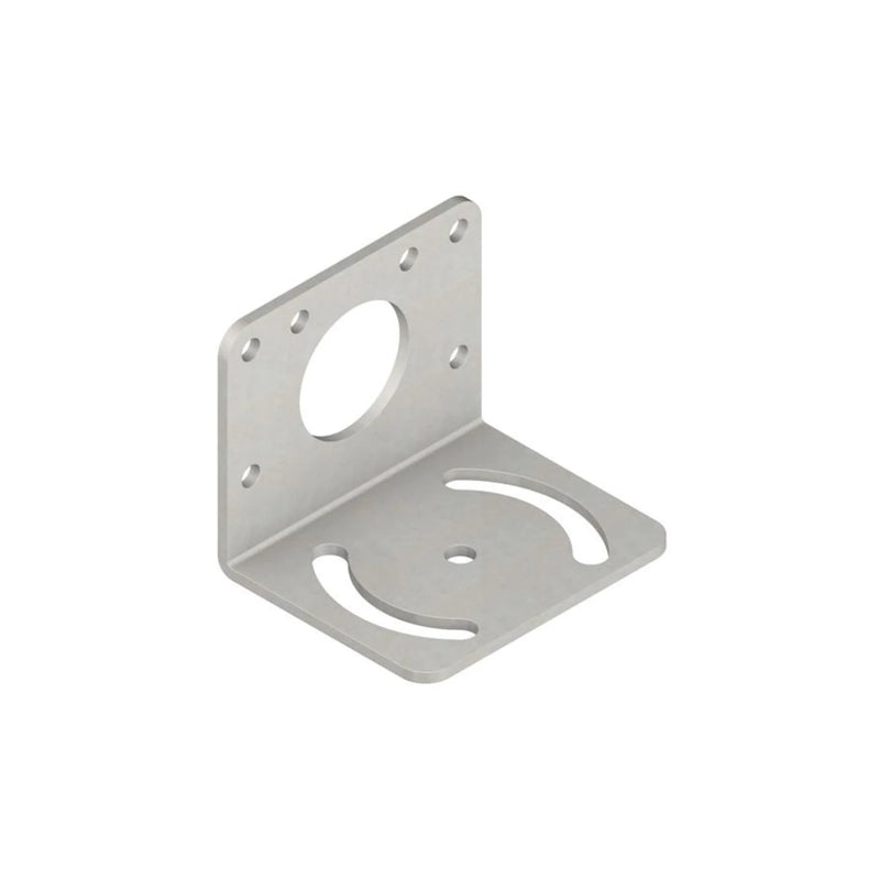 Stainless steel bracket for secure 30mm sensor fitting, corrosion-resistant and adjustable for industrial use.